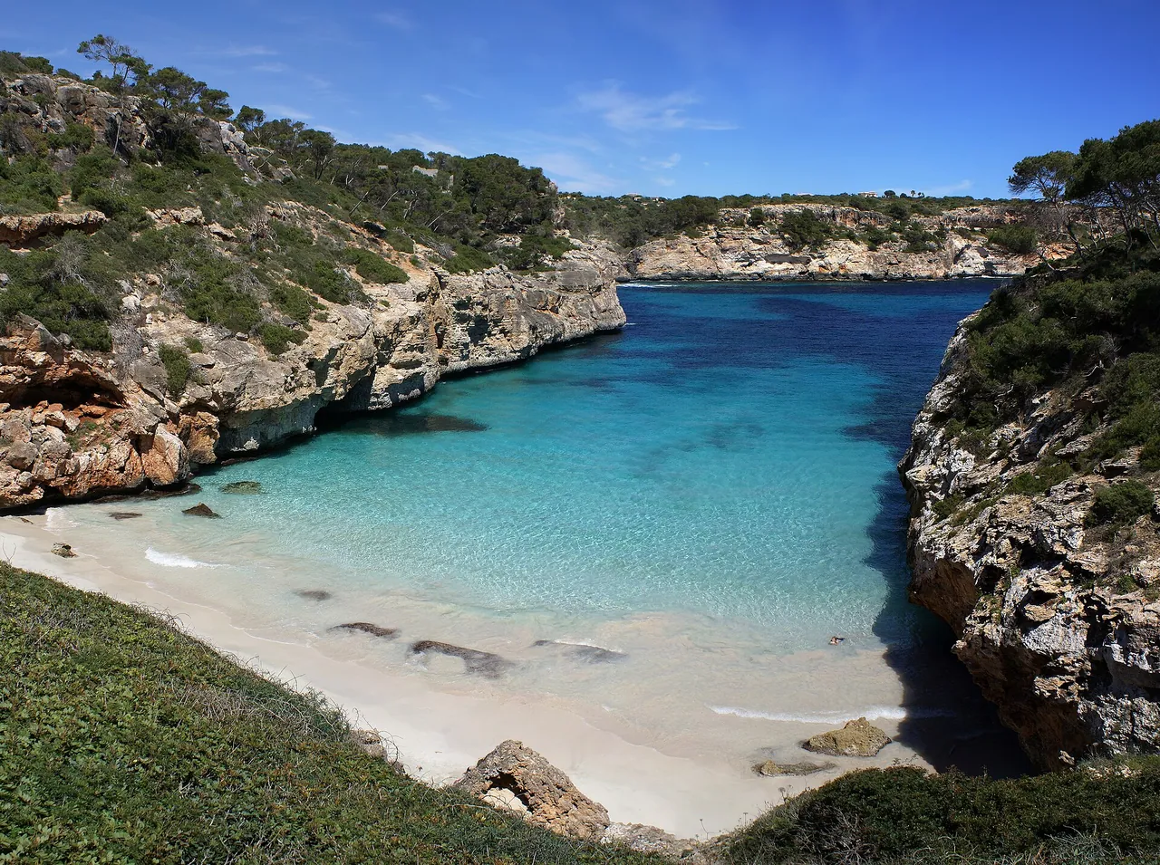 Caló des Moro, zdjęcie