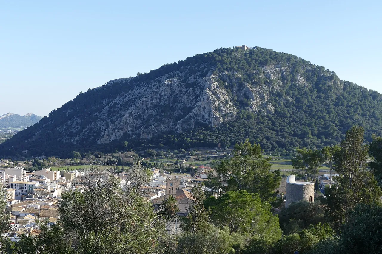 Puig de Maria (wejście do sanktuarium nad Pollença), zdjęcie