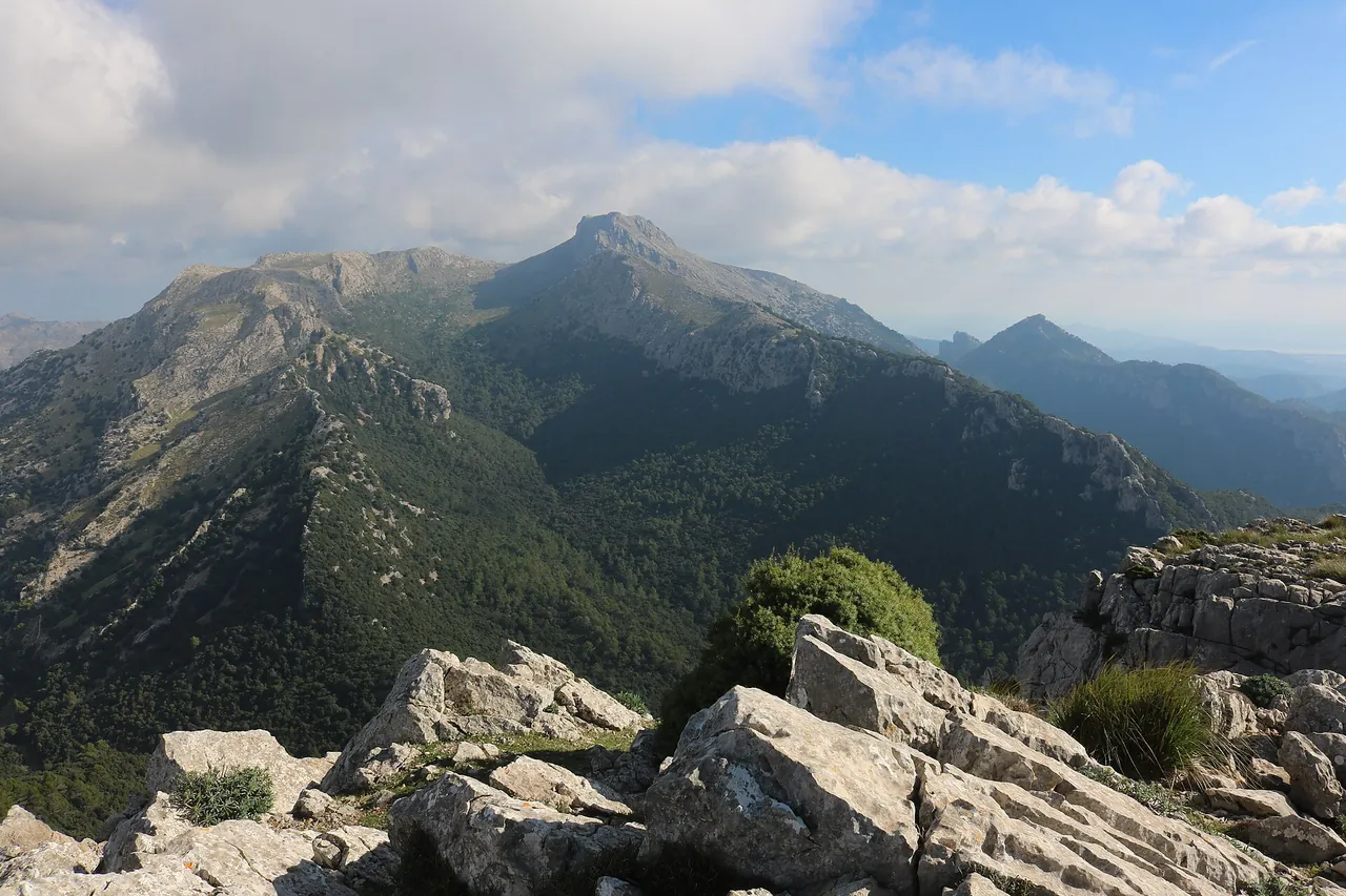Puig de Massanella (wejście na drugi szczyt Majorki), zdjęcie