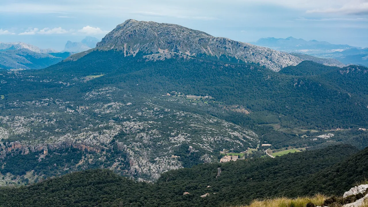 Puig de Massanella (wejście na drugi szczyt Majorki), zdjęcie