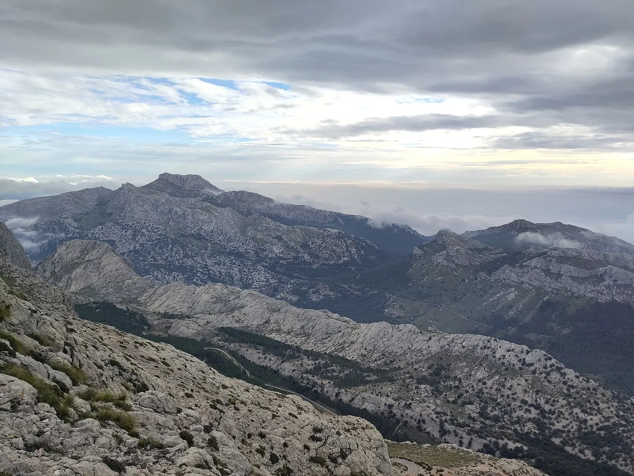 Puig de Massanella (wejście na drugi szczyt Majorki), zdjęcie